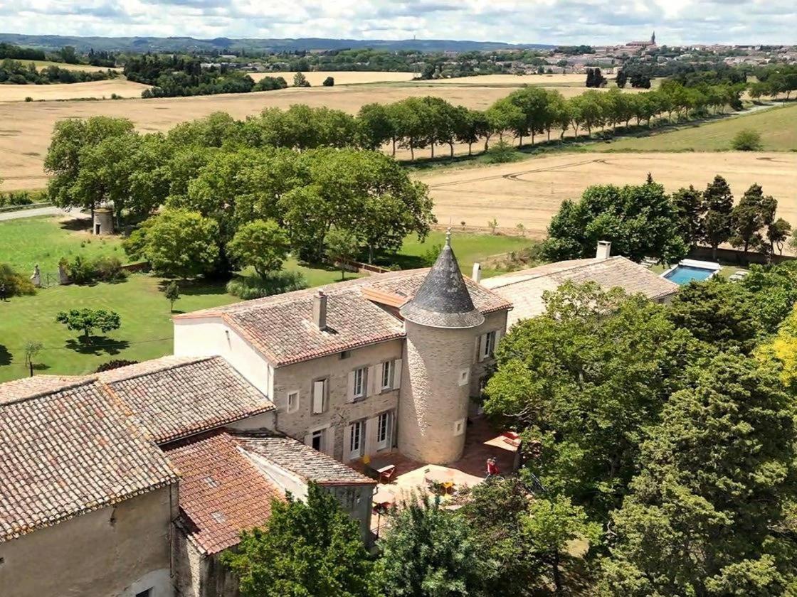 Domaine De Lanis - Maison D'Hotes Avec Parc Et Piscine กัสเตลโนดารี ภายนอก รูปภาพ