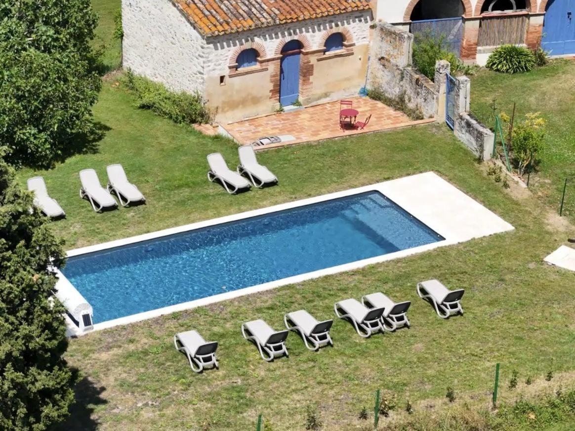 Domaine De Lanis - Maison D'Hotes Avec Parc Et Piscine กัสเตลโนดารี ภายนอก รูปภาพ