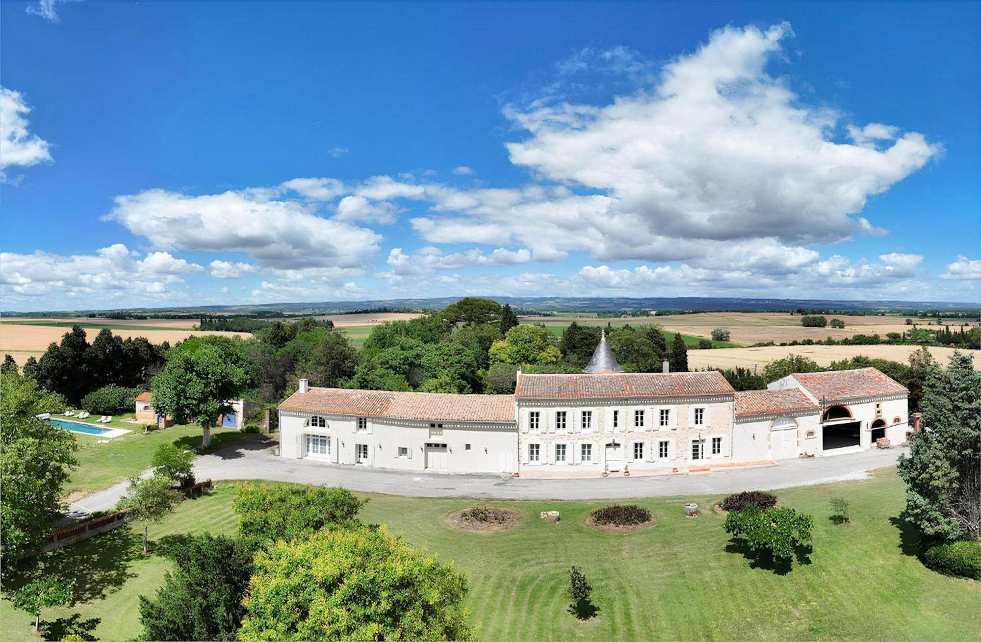 Domaine De Lanis - Maison D'Hotes Avec Parc Et Piscine กัสเตลโนดารี ภายนอก รูปภาพ